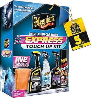Drive-Thru Car Wash Express Touch-Up Kit - The Perfect Car Detailing Kit for Touching Up After Running Through an Automatic Car Wash or After Washing Your Ride at Home, Clean Inside and Out