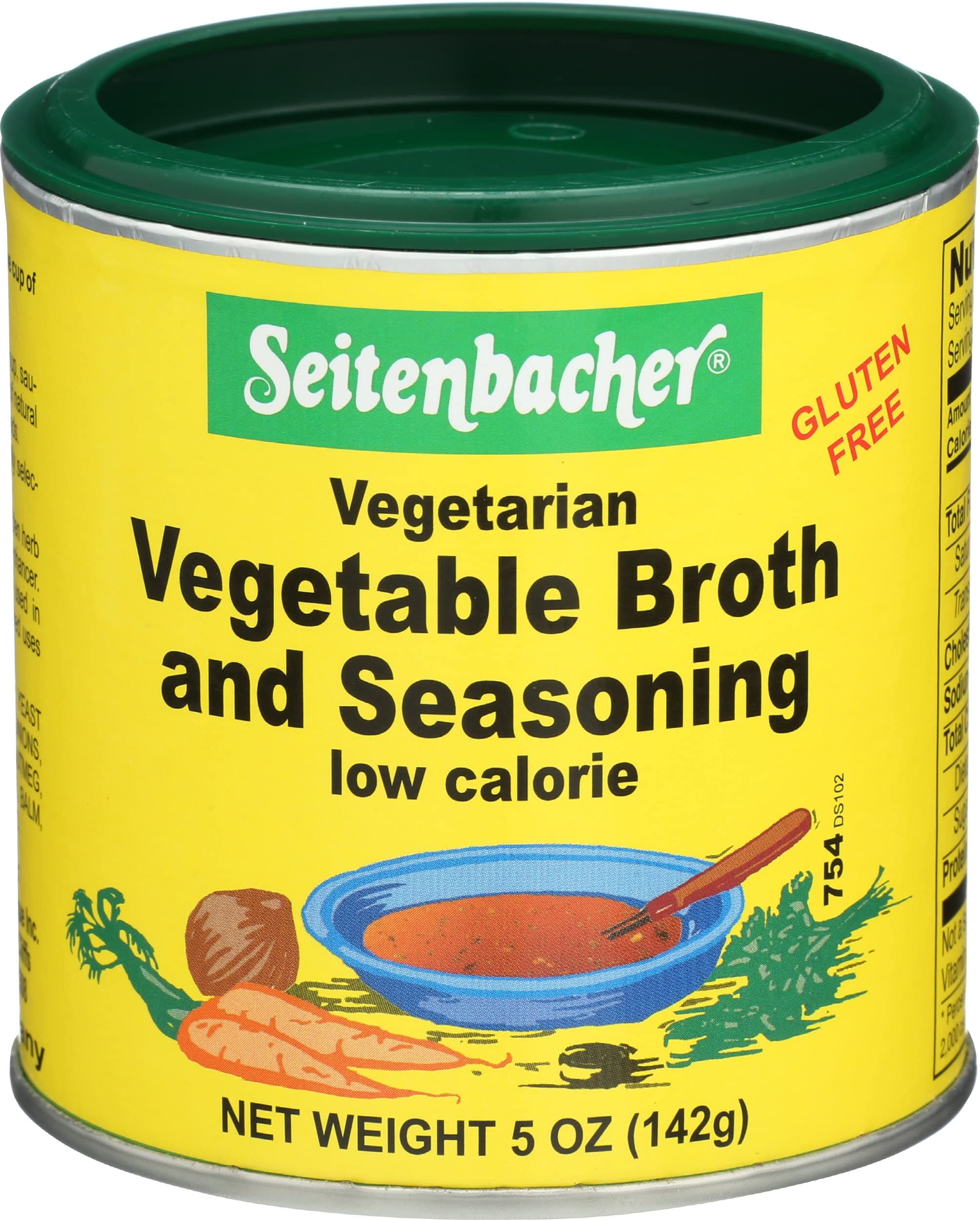 Seitenbacher Vegetable Broth and Seasoning - 5 oz. can
