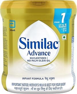 Advance Stage 1 Infant Formula, Up to 6 Months, 400g Jar, with Immunity Building Nucleotides at TPAN level, Powder