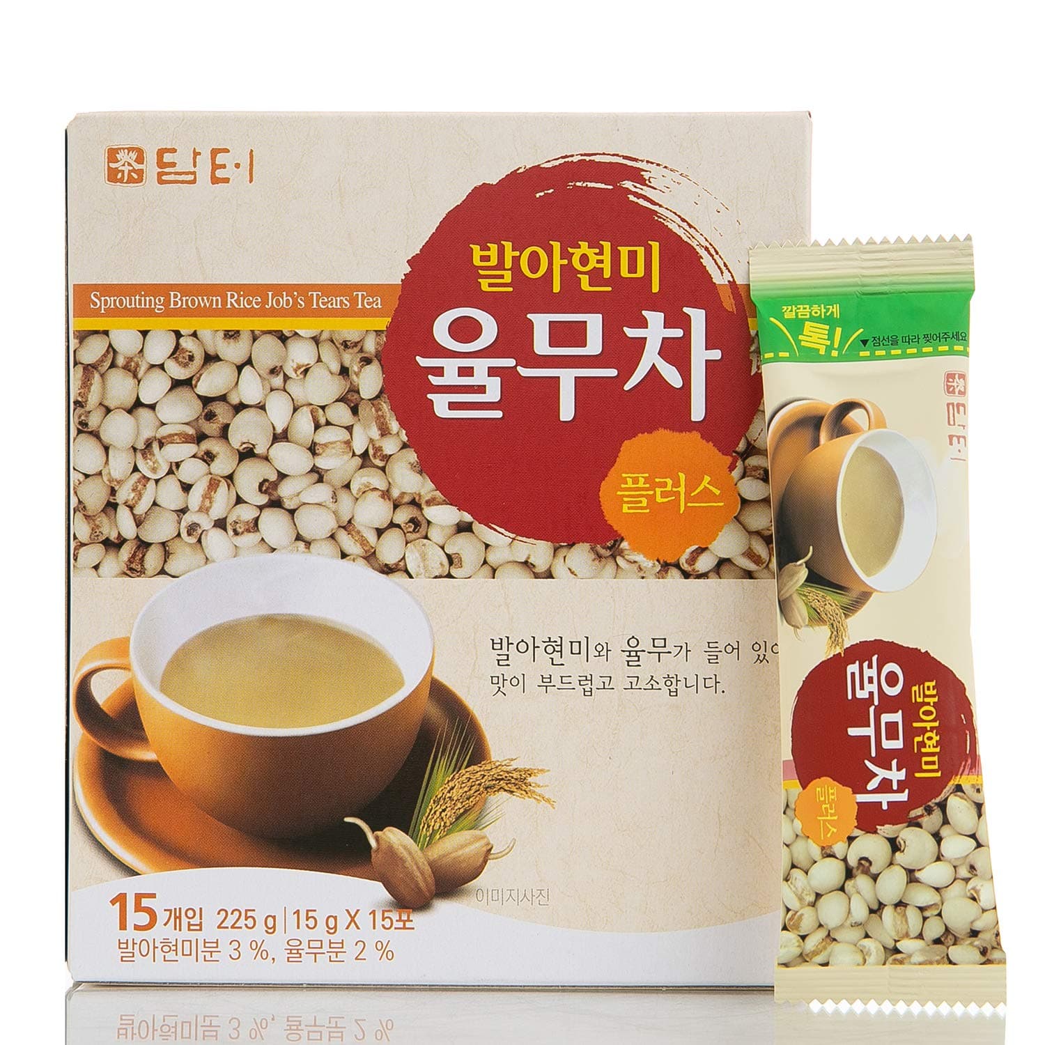 Sprouting Brown Rice Adlay Tea