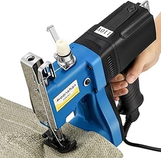 Bag Closer Machine Industrial Bag Closing Machine Bag Sewing Machine Automatic Woven Bag Sewer Packing Machine for Packing Bags Non-woven Fabrics Leather (GS7-017)