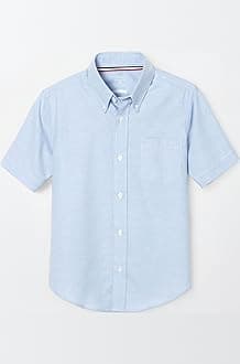 French Toast Men's Short Sleeve Oxford