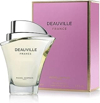 Michel Germain Deauville France Eau de Parfum Fragrance Spray, Top Notes of Red Mandarin, Succulent Pink Mango, Luscious & Sophisticated Blend, 2.5 Fl Oz