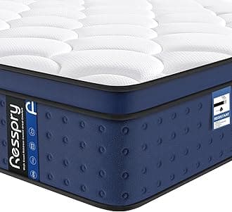 Super King Mattress, 12Inch Hybrid Mattress for Pressure Relief, Breathable Foam with Individually Pocket Spring, Medium Super King Bed, Navyx Collection(180×200×30cm)