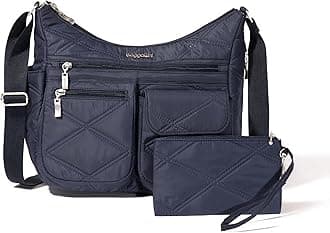 Women's Everywhere Bagg Crossbody 11x9 Lightweight Nylon Hobo Water-Resistant Travel Bag W/RFID, One Size