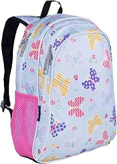 Wildkin14113 Kids_backpack아동용 백팩儿童_背包kinder-rucksack Backpack, Olive Butterfly Garden, One Size