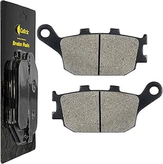 Caltric Rear Brake Pad compatible with Suzuki GSX-S750 GSXS750 2015-2019 / GSX-S1000 GSXS1000 2016-2020