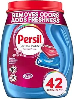 Persil Ultra Pacs Intense Fresh Everyday Clean Laundry Detergent, 42 count