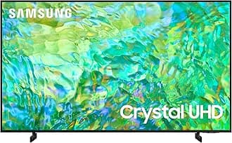 SAMSUNG 85-Inch Class Crystal UHD 4K CU8000 Series PurColor, Object Tracking Sound Lite, Q-Symphony, Motion Xcelerator, Ultra Slim, Solar Remote, Smart TV with Alexa Built-in (UN85CU8000, 2023 Model)
