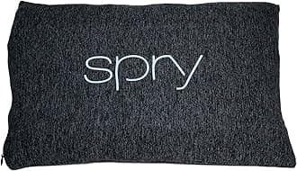 Spry Recovery Pillow Supportive Contouring Pillow with Adaptive Flo-Form Technology Great for Neck and Back Pain (Charcoal)