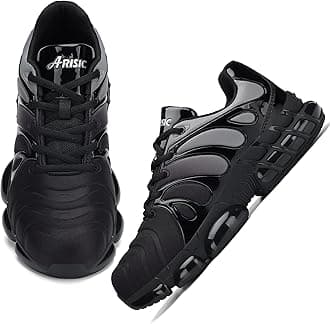 ARISIC Steel Toe Shoes Men Women Lightweight Safety Composite Toe Shoes Comfortable Walking Sneakers Non Slip Work Shoes Indestructible