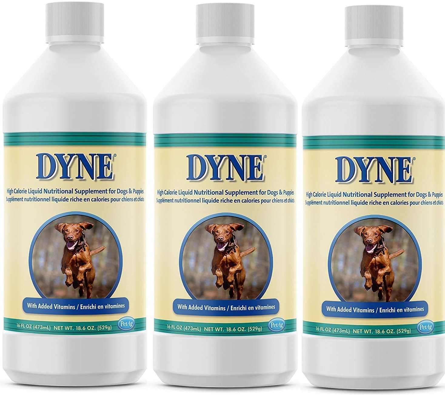 High Calorie Liquid for Dogs, 16 oz (3-Pack)