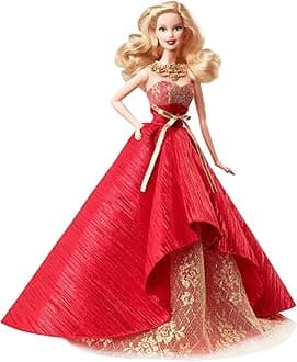 Barbie Collector 2014 Holiday Doll, Red [BDH13]