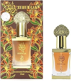 ZUHUR LAK from ARABIYAT Non Alcoholic Attar or Concentrated Perfume Oil for Men and Women 12ml