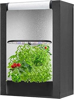 Small Grow Tent for Aerogarden Tent,Hydroponics Growing System Indoor Grow Tent,18.9"x13.7"x20.8"High Reflective Mylar for Hydroponics Indoor Plant