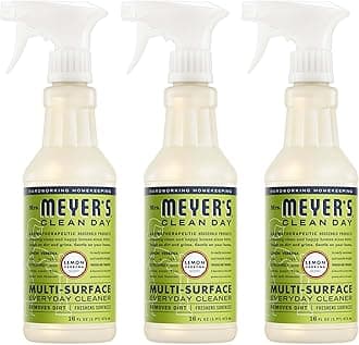 Mrs. MEYER'S Meyer s Clean Day Multi-Surface Everyday Cleaner, Lemon Verbena, 16 ounce bottle (Pack of 3)