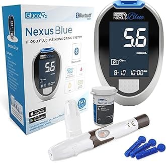 Nexus Blue Blood Glucose Monitoring System (Bluetooth)