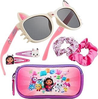 Get Trend UV Protection Sunglasses and Hair Accessories with Scrunchies Cute Hair Clips Small Pouch Gifts for Girls
