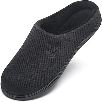 MAIITRIP Men's Cozy Memory Foam House Slippers Non Slip (Size:7-17)