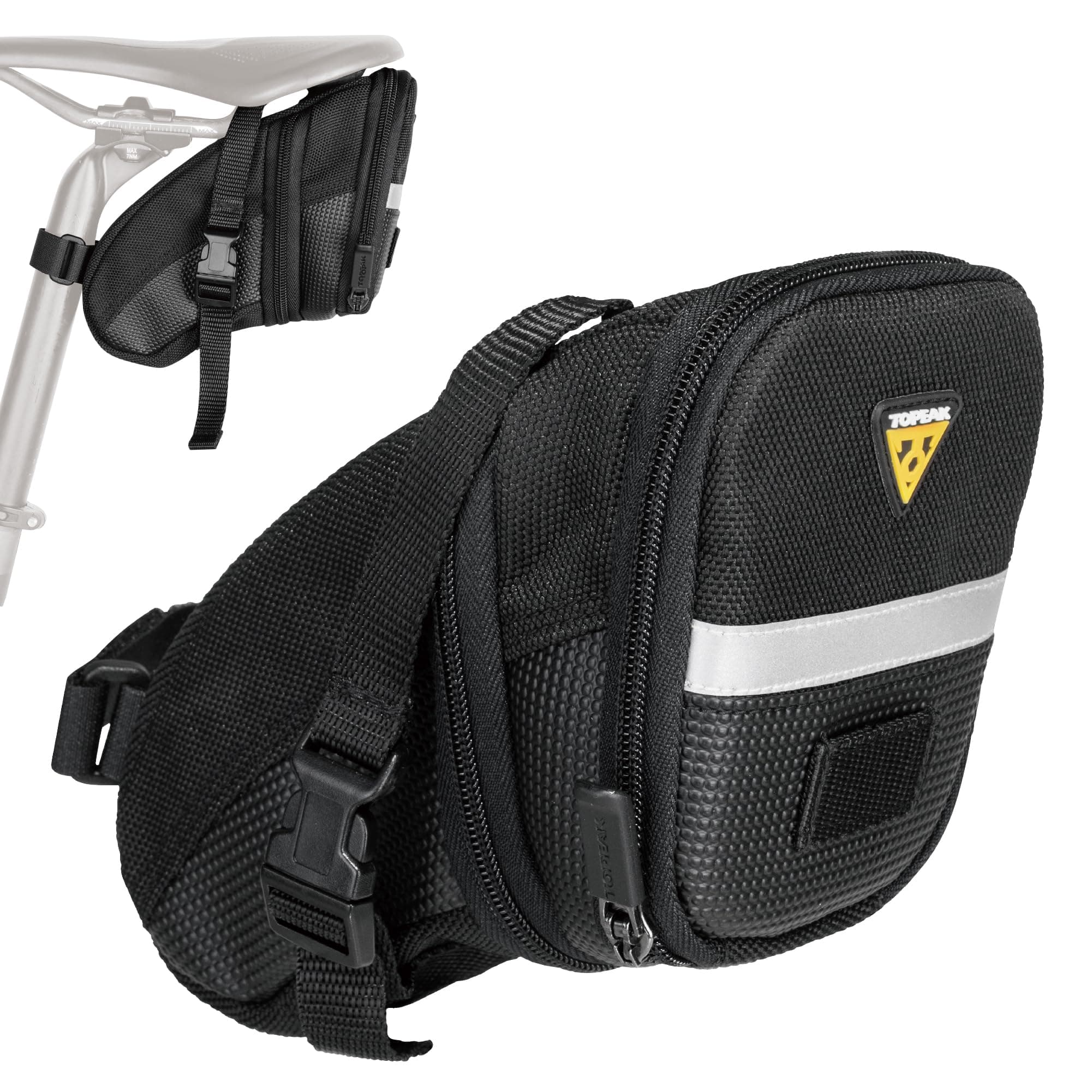 TC2261B Aero Wedge Pack with Strap Mount, Medium, black