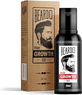 Beardo Beard & Hair Growth Oil, 30Ml | Natural Oil For Thicker Longer Uneven, Patchy Fast Stronger Fuller