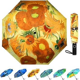 Umbrella, Pretty Umbrellas for Women and men, Ladies Umbrellas for Rain, Automatic Folding Umbrellas Open Close