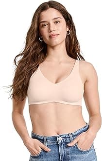 Jockey Women's Bra Smooth & Sleek Microfiber Full Coverage Wirefree Unlined T-Shirt Bra