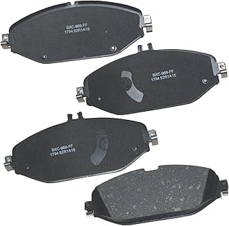 Bendix Premium SBC1794 Ceramic Front Brake Pads for Mercedes-Benz C300 2023-2015, E200 2020-2016, E250 2019-2018