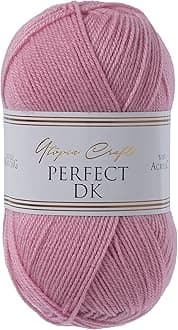 Utopia Crafts DK Double Knitting Yarn, 100g (Warm Pink)
