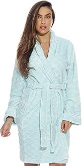 Just Love Printed Plush Robe for Women