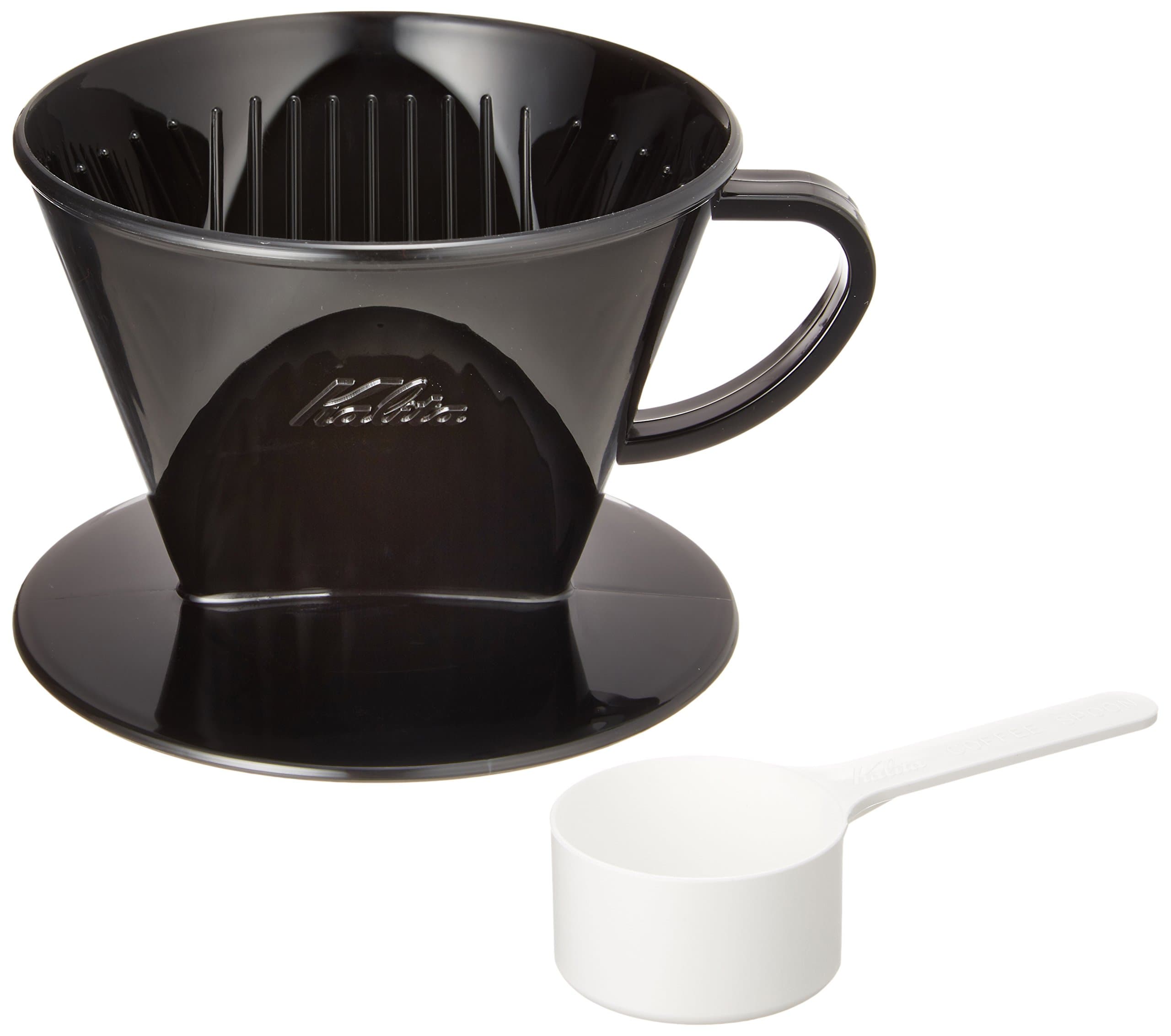 Kalita: [2-4] people for plastic coffee dripper 102-KP Black # 05027