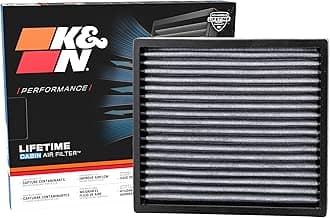 K&N Cabin Air filter compatible with Lexus, Pontiac, Scion, Subaru, Toyota, Land Rover (VF2000), Weiß