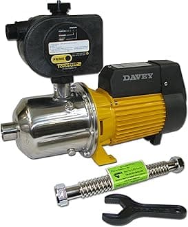 Davey Water Products Bt20-40 Home Pressure Booster Pump With Torrium Ii Controller