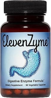 ElevenZyme - Natural Digestive Enzyme Supplement - Non-GMO, Vegan