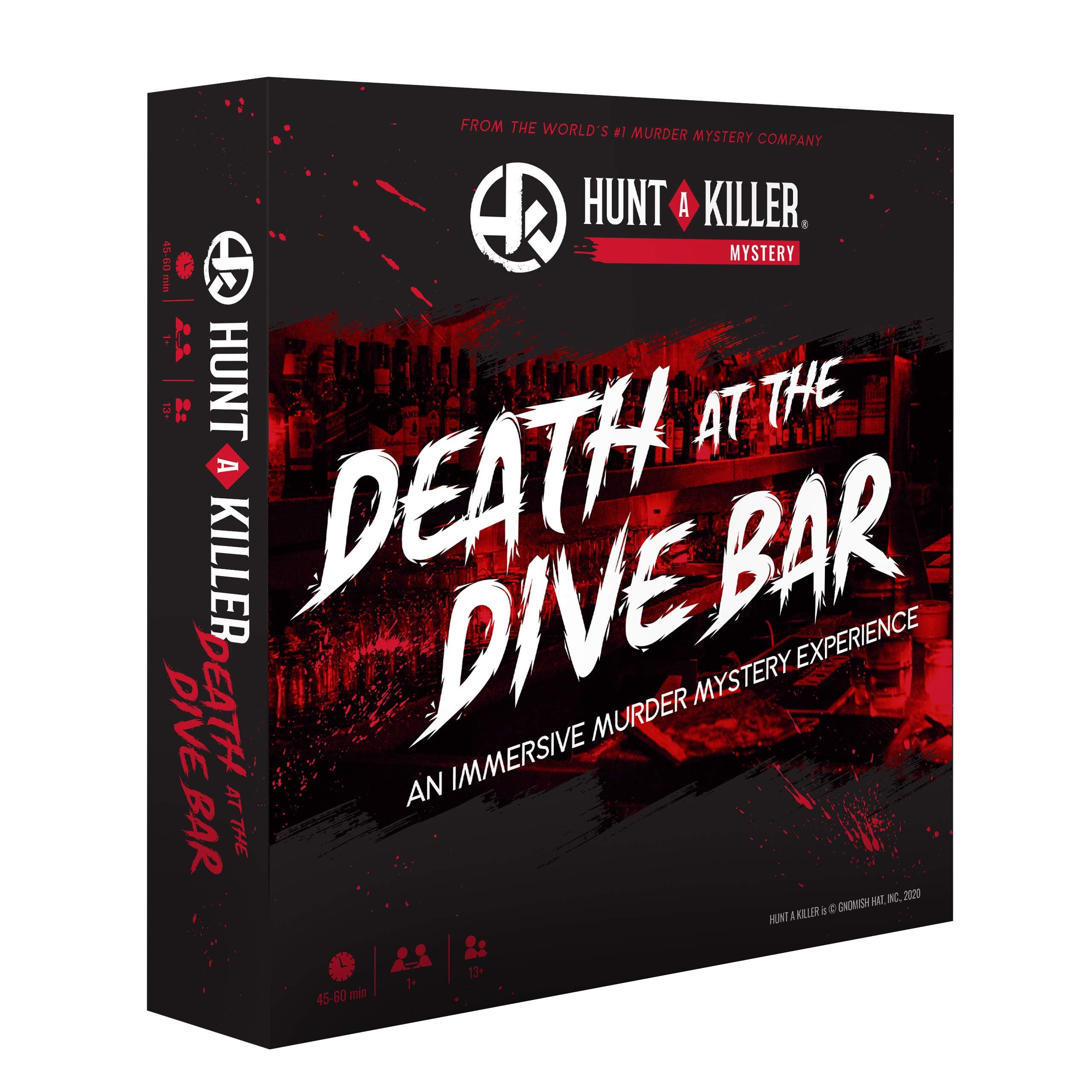 Death At The Dive Bar, Solve a Murder at Old Scratch Tavern, Immersive Murder Mystery Game, Play Detective in Unsolved Mysteries, Great Gift For True Crime Fans, Designed for Ages 14+