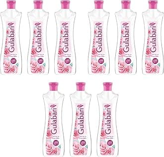 Dabur Gulabari Premium Rose Water - 250ml (Pack of 9) | With No Paraben | Cleanses, Hydrates & Moisturises Skin | Balances & Restores Skin's pH Levels | For All Skin Types
