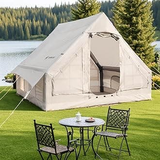ShinHye Bell Tent, 16.4 ft (5 m), TC Poly-Cotton, Camping Tent, Large, For 8 - 10 People, Water Pressure Resistance, 11.8 ft (3,000 mm), Waterproof, Windproof, Breathable, Insect Proof, Easy Setup