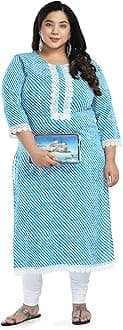 AnjuShree Choice Women Plus Size Cotton Kurti