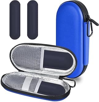 MOSLA Insulin Cooler Travel Case for Diabetic Organize Medication Insulated Cooling Bag with 2 Ice Packs for Insulin Pens and Other Diabetic Supplies