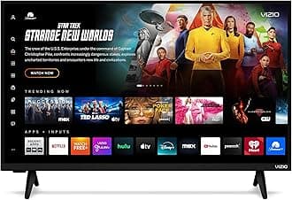 VIZIO 32" Full HD 1080P Smart TV with DTS Virtual: X, Alexa Support, Google Cast Built-in, Support Bluetooth Headphones (VFD32M-08)