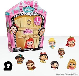 JP Disney Doorables JPL44609 Disney Doorables Princess Collector Pack, Multi Colour