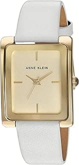 Anne Klein Womens ak-2706chwt One Size ホワイト/ゴールド