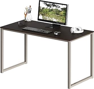SHW Mission 40-Inch Home Office Computer Desk, Espresso