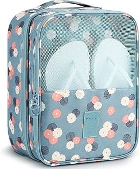 Shoe Bag Holds 3 Pair of Shoes for Travel and Daily Use Storage Pouch
