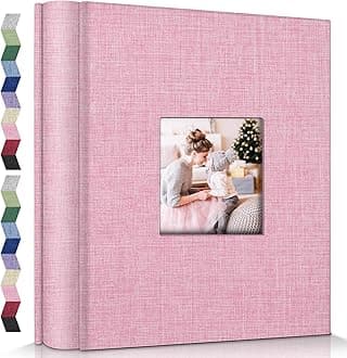 popotop Photo Album 4x6-600 Photos Photo Books with 600 Horizontal and Vertical Pockets,Linen Cover Albums for Family Wedding Anniversary Baby Vacation Pictures