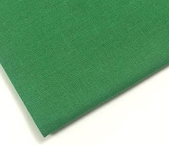 Plain 100% Cotton Fabric - 60 INCH Wide - 10 Colors by M&J® (Emerald Green, 5 METRE)