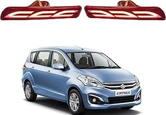 WolkomHome Rear Bumper Reflector Light DRL- Light Brake Light Type G For Maruti Suzuki Ertiga 2015-2016