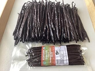 30 Organic Madagascar Vanilla Beans Grade A/B. Certified USDA Organic. 5"-7" by FITNCLEAN VANILLA. Bourbon Fresh Whole NON-GMO Pods