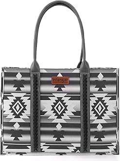 Wrangler Purse Aztec Tote Bag for Women Western Top-handle Hobo Handbags