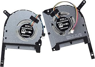 CPU & Graphics GPU Cooling Fan Replacement for ASUS FX506 FX505 FX566 FX706 FA506 FA706 FX705 FX506LH-AS51 FX505DT-AH51 FX566LH-HN257T